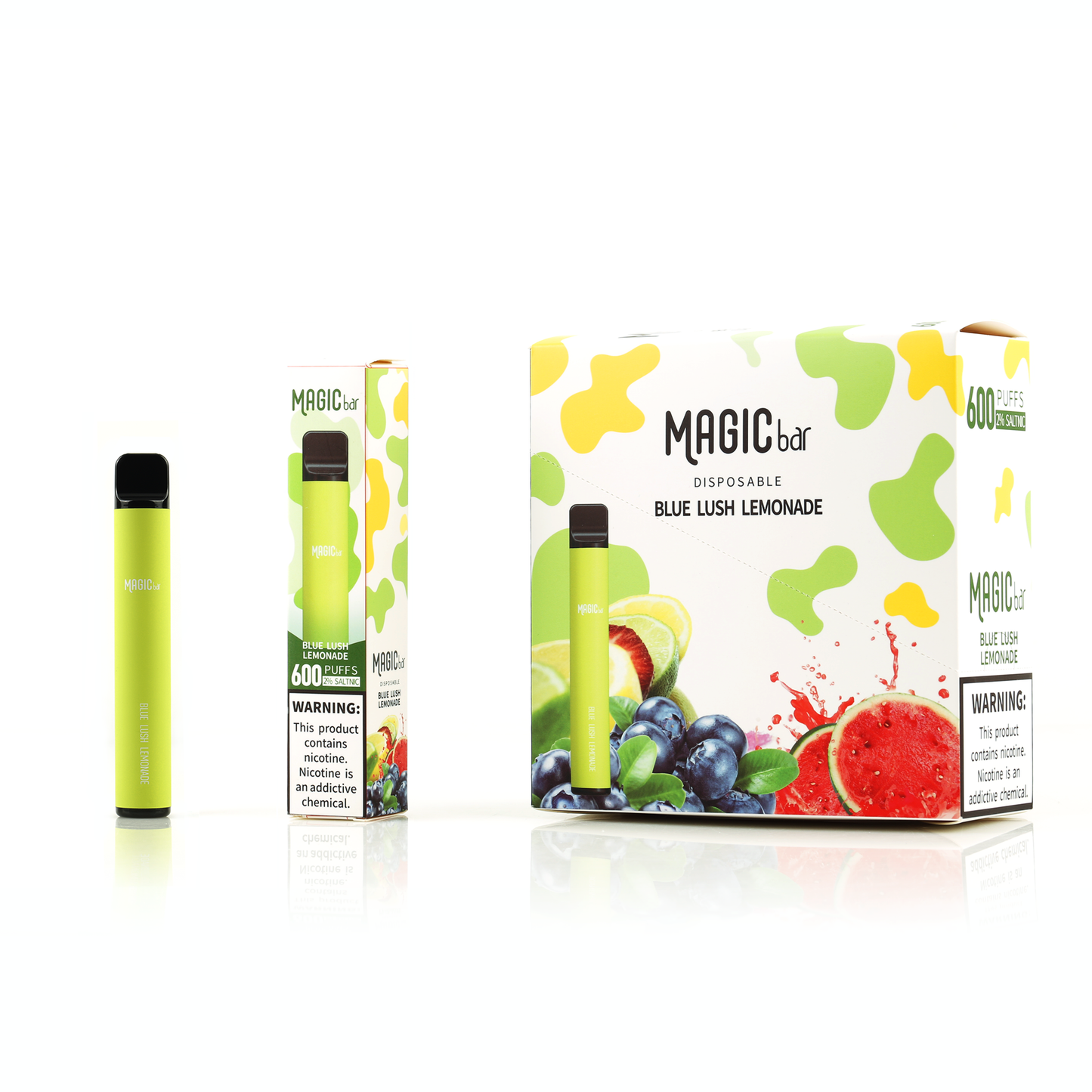 600puffs Disposable Pod Device 550mAh 2ml TPD Compliant(OEM Available)