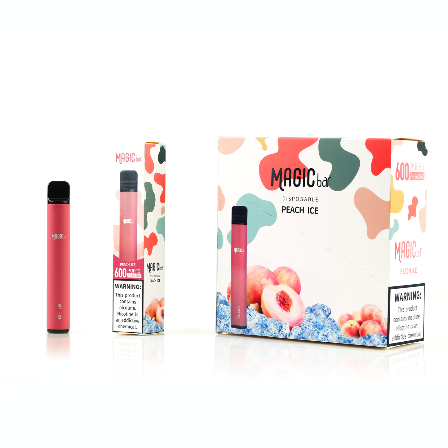 600puffs Disposable Pod Device 550mAh 2ml TPD Compliant(OEM Available)