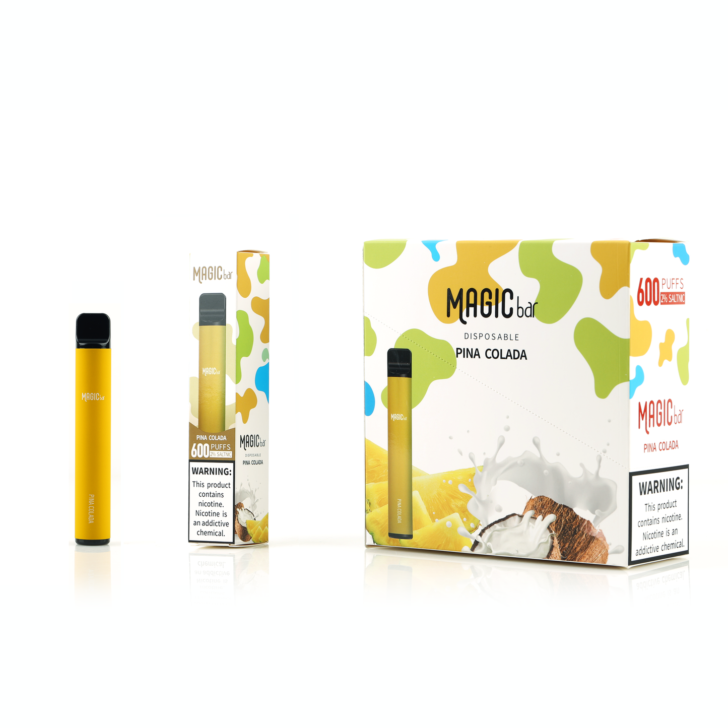 600puffs Disposable Pod Device 550mAh 2ml TPD Compliant(OEM Available)