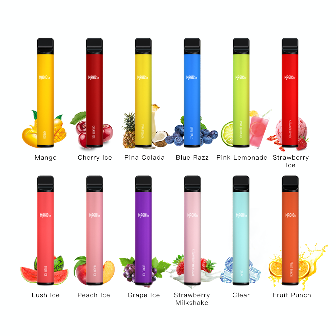 800puffs Disposable Pod Device 550mAh 3.2ml (OEM Available)